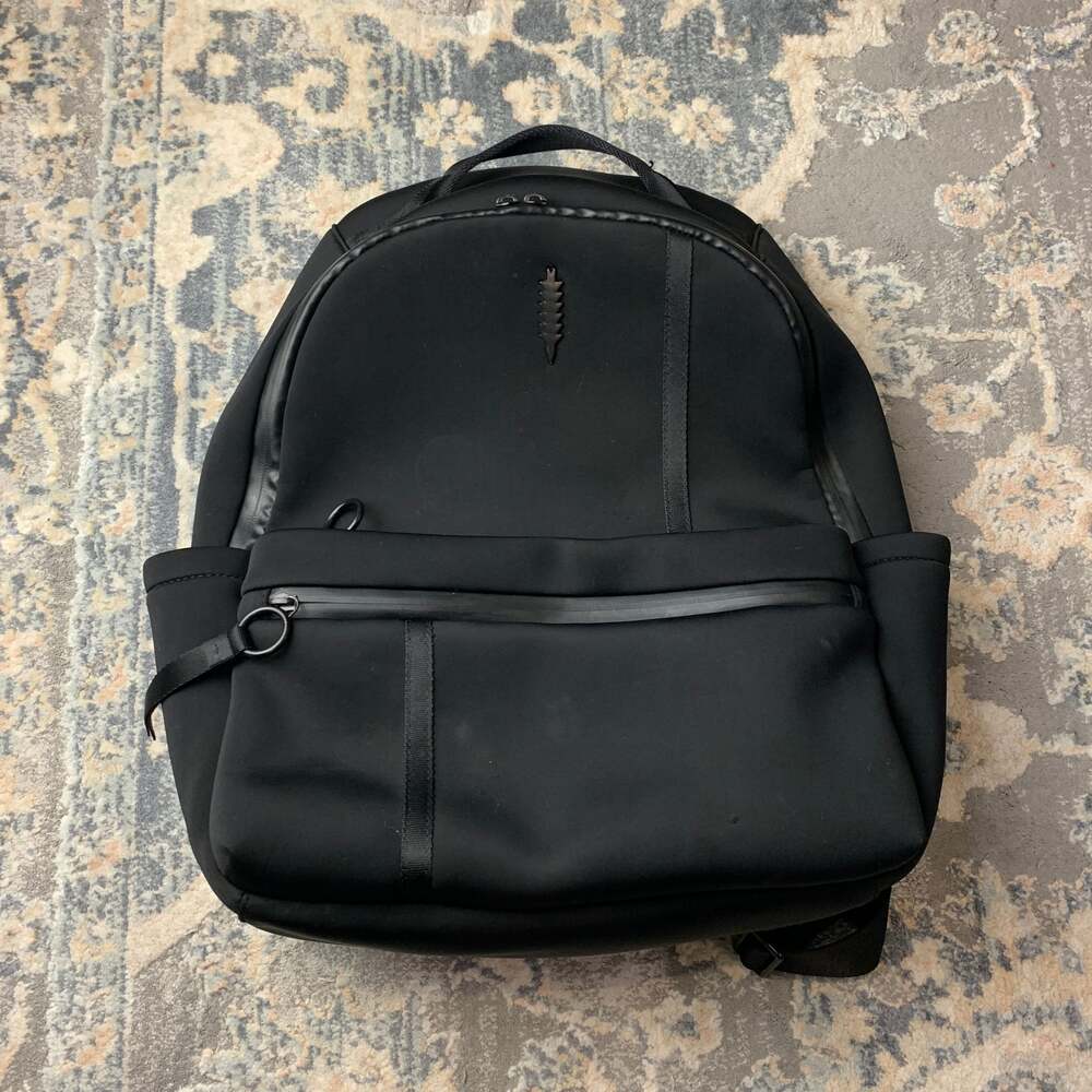 Thacker Neoprene Backpack in Black